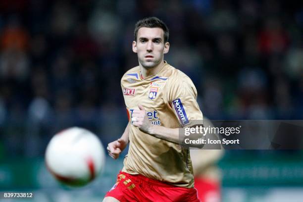 Anthony REVEILLERE - - Caen / Lyon - 17eme journee de Ligue 1 ,