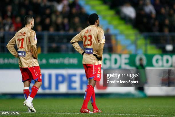 Nadir BELHADJ / Kader KEITA - - Caen / Lyon - 17eme journee de Ligue 1 ,