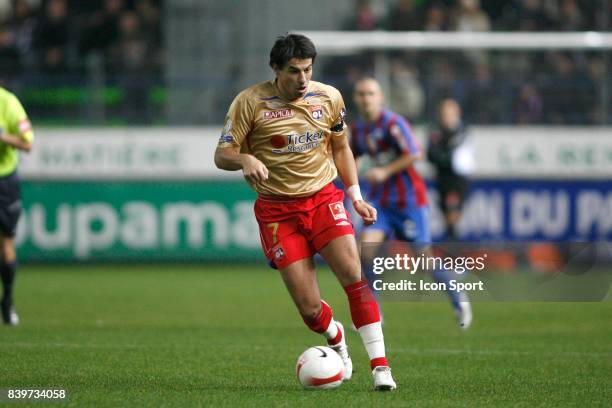 Milan BAROS - - Caen / Lyon - 17eme journee de Ligue 1 ,