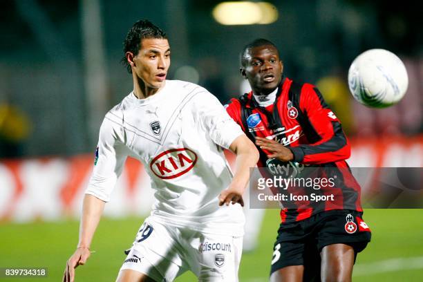 Marouane CHAMAKH / Drissa DIAKITE - - Nice / Bordeaux - 17eme journee de Ligue 1 -
