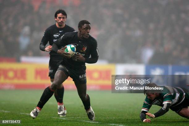 Yannick NYANGA - Toulouse / Leicester - - H Cup 2007/2008 ,