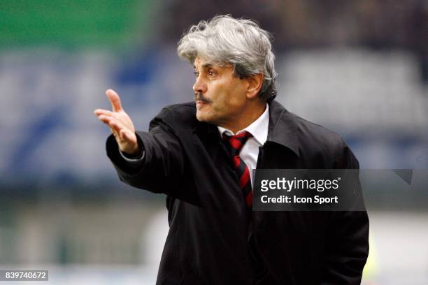 Guy LACOMBE - - Rennes / Dinamo Zagreb - Coupe UEFA - dernier match de poule ,