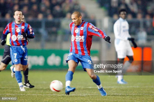 Yoan GOUFFRAN - - Caen / Strasbourg - 19eme journee de Ligue 1 - ,