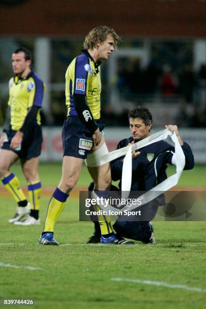 Blessure Aurelien ROUGERIE - - Clermont Auvergne / Auch - 6e journee Top 14,