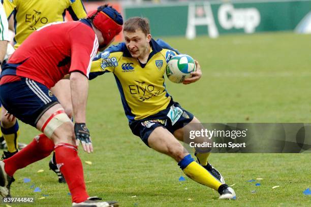 Essai de Pierre MIGNONI - - Clermont / Munster - Heineken Cup,