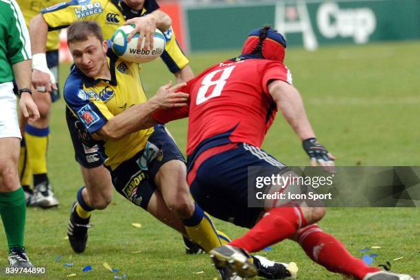 Essai de Pierre MIGNONI - - Clermont / Munster - Heineken Cup,