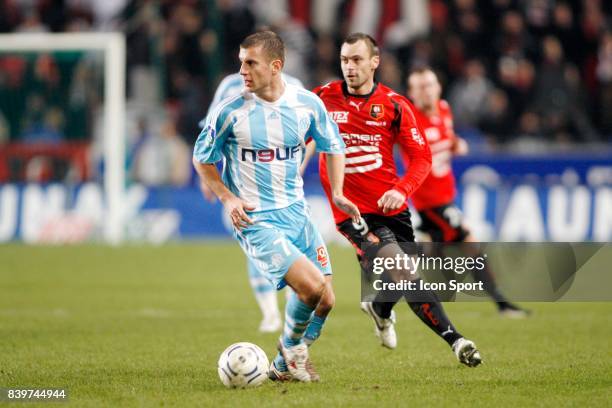 Benoit CHEYROU / Mickael PAGIS - - Rennes / Marseille - 20eme journee de L1 - ,