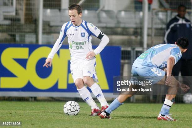 Benoit PEDRETTI - - Auxerre / Strasbourg - 21 eme journee de Ligue 1,