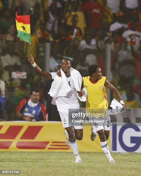 John PANTSIL / Hans ADU SARPEI - - Ghana / Maroc - Coupe d'Afrique des Nations 2008 - Ghana,