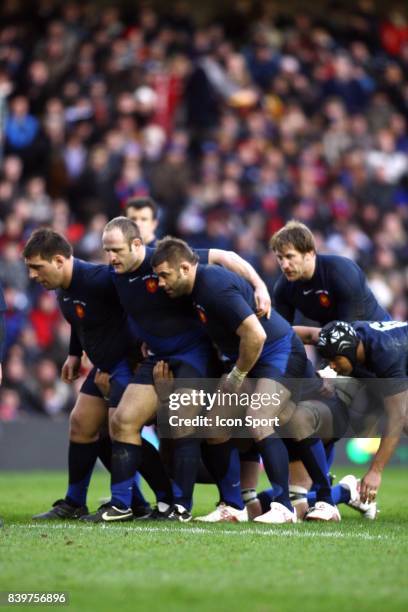 Julien BRUGNAUT / Willam SERVAT / Lionel FAURE - - Ecosse / France - Tournoi de Six Nations,