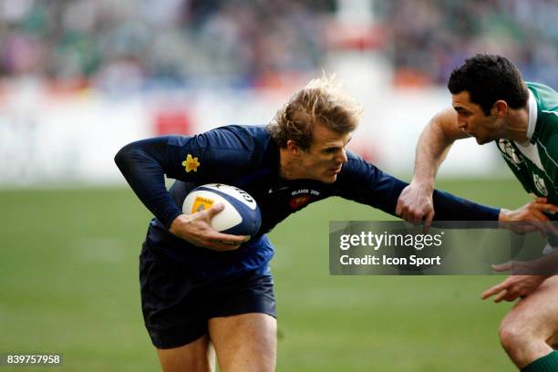 Aurelien ROUGERIE - - France / Irlande - Tournoi des 6 Nations 2008 - Paris -