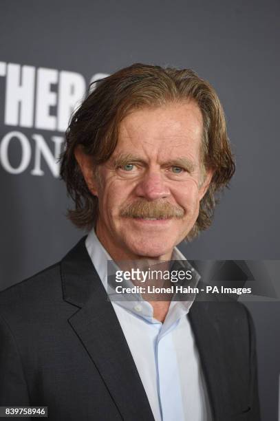 William H. Macy attends the Floyd Mayweather Jr v Conor McGregor fight at the T-Mobile Arena, Las Vegas.