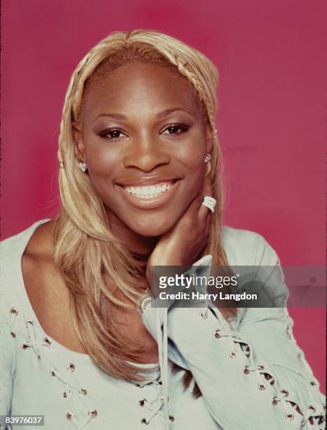 American tennis star Serena Williams poses for a portrait in 2005 in Los Angeles, California.