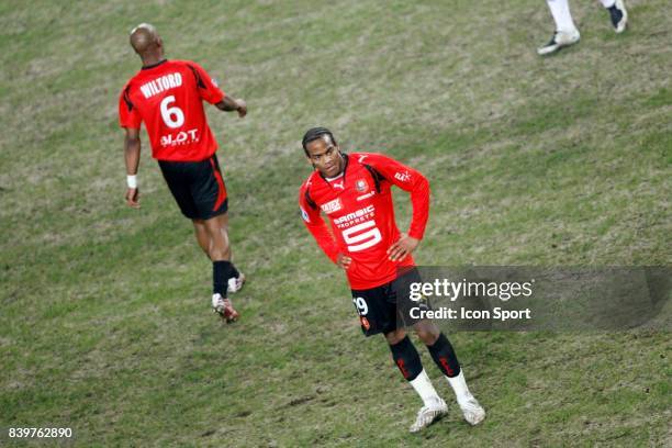 Sylvain WILTORD / Jimmy BRIAND - - Rennes - Auxerre - 24eme Journee de Ligue 1 - ,