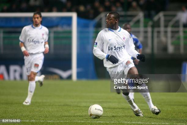 Lamine KONE - - Troyes / Chateauroux - 24 eme journee de Ligue 2,