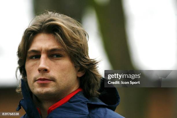 Dimitri SZARZEWSKI - - Entrainement de l equipe de France de Rugby au CNR Marcoussis - Tournoi des 6 Nations 2008 -