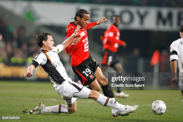 Sylvain MARCHAL / Jimmy BRIAND - - Rennes / Lorient - 26eme journee de L1 ,