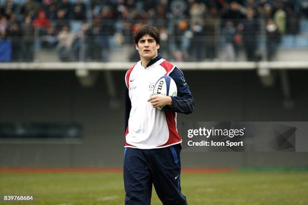 David SKRELA - - Entrainement de l equipe de France de Rugby au CNR Marcoussis - Tournoi des 6 Nations 2008 -