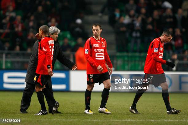 Guy LACOMBE / Mickael PAGIS - - Rennes / Lorient - 26eme journee de L1 ,