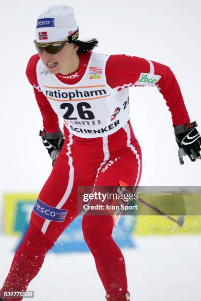 Marit Bjoergen - - Coupe du Monde Ski de fond - Sprint - Lahti - Finlande,