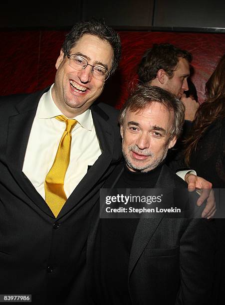 And Chairman for Fox Filmed Entertainment Tom Rothman and Producer Erwin Stoff attend "The Day The Earth Stood Still" Premiere After Party at Compass...