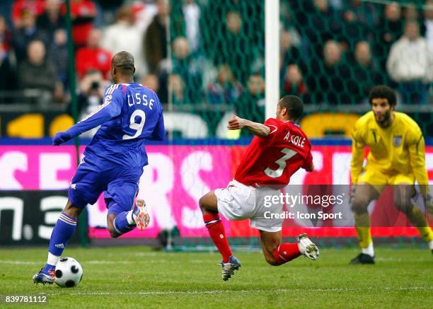 Djibril CISSE - - France / Angleterre - Match amical - Stade de France ,