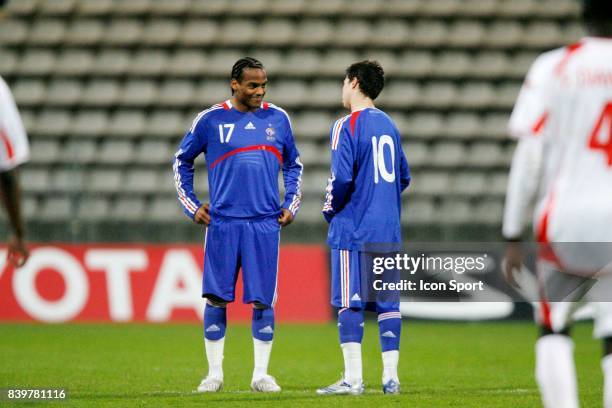 Jimmy BRIAND / Samir NASRI - - France A' / Mali - Match amical - Stade Charlety,