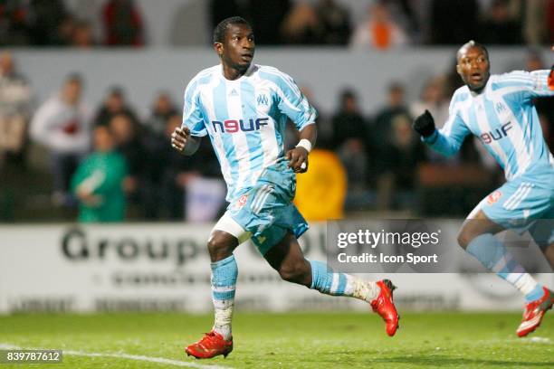 Mamadou NIANG / Djibril CISSE - - Lorient / Marseille - 31eme journee de Ligue 1,