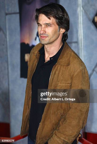 Actor Olivier Martinez arrives at the Miramax Films' Los Angeles Premiere of "No Country For Old Men" at the El Capitan Theater in Hollywood,...