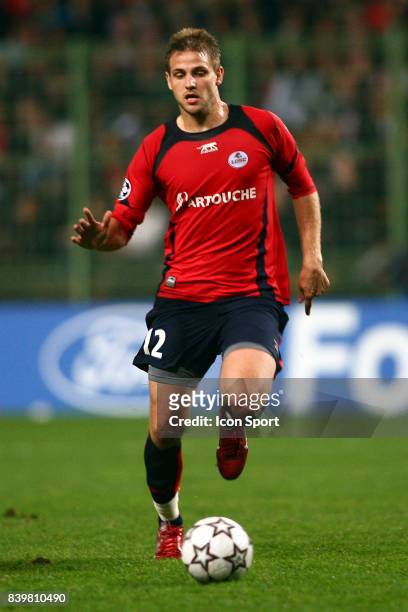 Mathieu BODMER - - Lille / Milan AC - Champions League - Stade Felix-Bollaert - Lens. ,