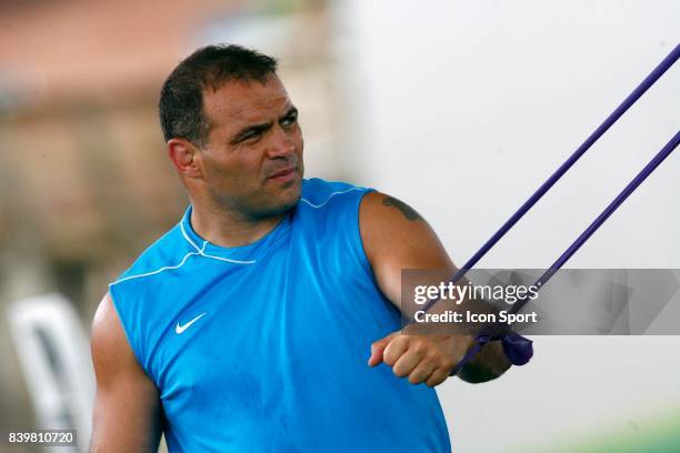 Raphael IBANEZ - - Preparation de l'equipe de France pour la coupe du Monde 2007 - Marcoussis -