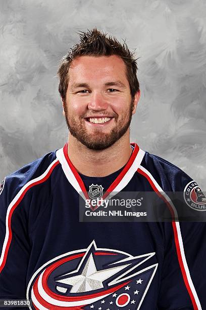 Rick Nash of the Columbus Blue Jackets poses for his official headshot for the 2008-2009 NHL season.