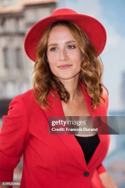 Gwendolyn Gourvenec attends the 10th Angouleme French-Speaking Film Festival on August 27, 2017 in Angouleme, France.