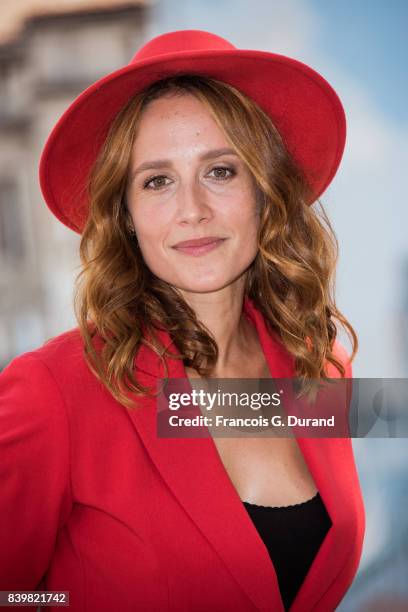 Gwendolyn Gourvenec attends the 10th Angouleme French-Speaking Film Festival on August 27, 2017 in Angouleme, France.