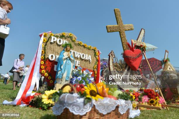 Hundreds of people dressed in traditional folk costumes with wreaths from their Parishes attended the 2017 edition of the annual Harvest Festival in...