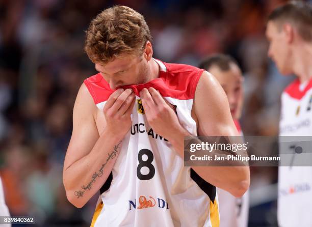 Lucca Staiger of Team Germany during the game between Germany and France on august 27, 2017 in Berlin, Germany.