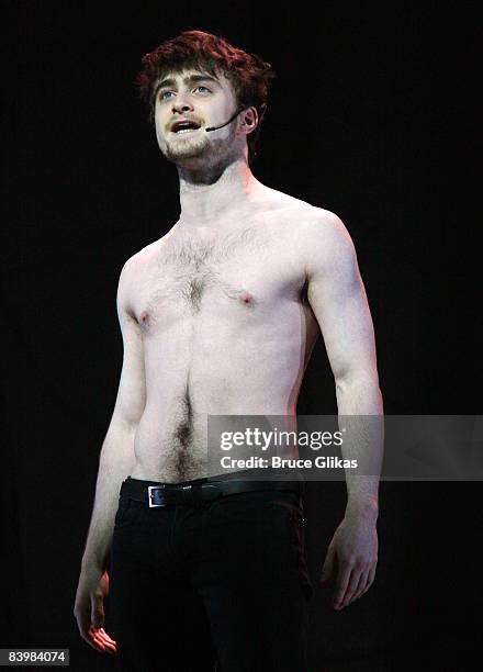 Daniel Radcliffe performs a song and dance at the 2008 Gypsy of the Year which raised $3 148 for Broadway Cares/Equity Fights AIDS at the New...