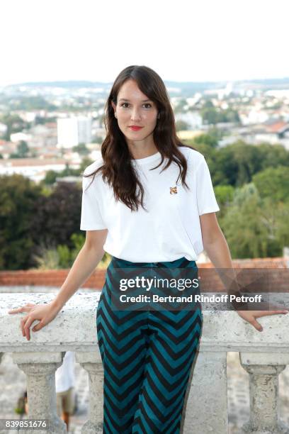 Actress of the movie " Demain et tous les autres jours",Anais Demoustier attends the 10th Angouleme French-Speaking Film Festival : Day Five on...