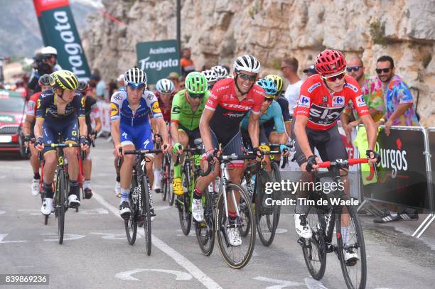 72nd Tour of Spain 2017 / Stage 9 Christopher FROOME Red Leader Jersey / Alberto CONTADOR / Michael WOODS / David DE LA CRUZ / Jack HAIG / Orihuela....