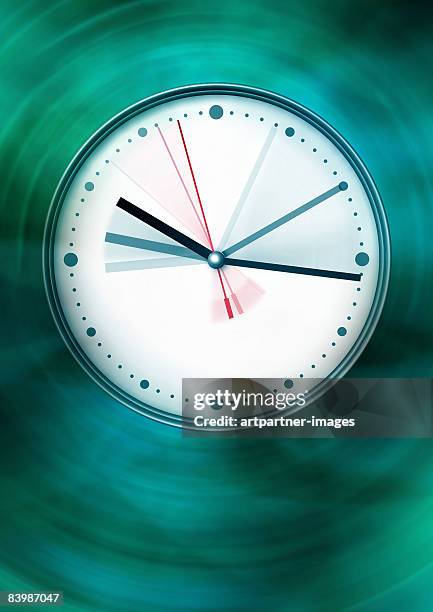 ilustraciones, imágenes clip art, dibujos animados e iconos de stock de running watch hands - instrumento de tiempo