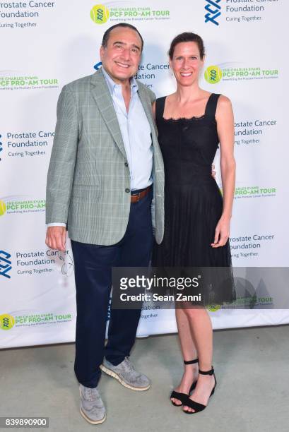Jake Zamansky and Amber Eichner attend 13th Annual Prostate Cancer Foundation's Gala in the Hamptons with a Special Performance by Kool & The Gang at...