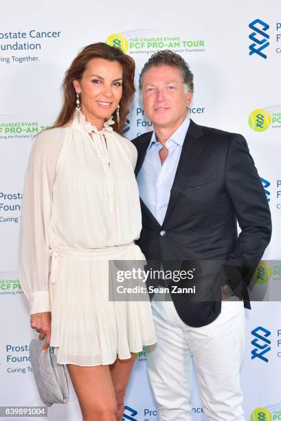 Mar Flores and Elias Sacal attend 13th Annual Prostate Cancer Foundation's Gala in the Hamptons with a Special Performance by Kool & The Gang at...