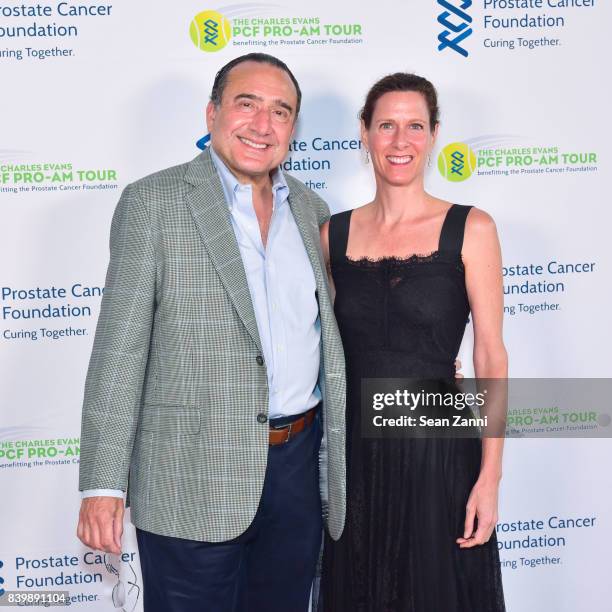 Jake Zamansky and Amber Eichner attend 13th Annual Prostate Cancer Foundation's Gala in the Hamptons with a Special Performance by Kool & The Gang at...