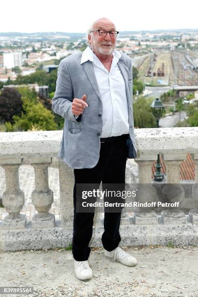 Actor of the movie "Otez-moi d'un doute", Andre Wilms attends the 10th Angouleme French-Speaking Film Festival : Day Six on August 27, 2017 in...