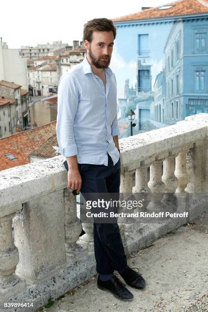 Gregoire Leprince-Ringuet attends the 10th Angouleme French-Speaking Film Festival : Day Six on August 27, 2017 in Angouleme, France.