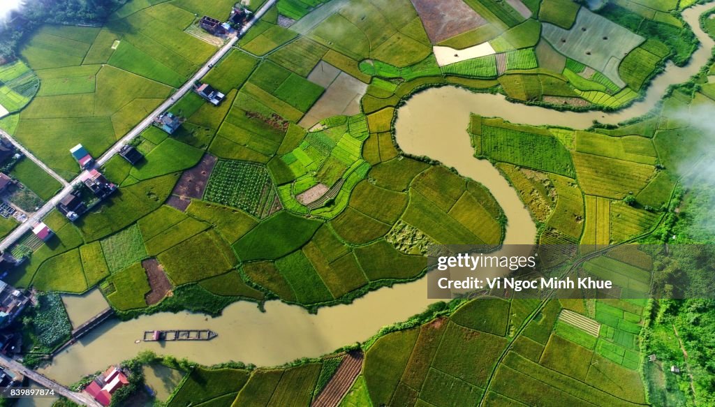 Bac Son valley from above