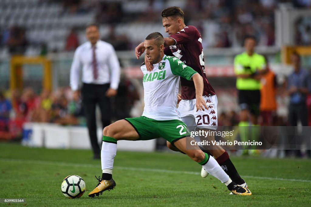 Torino FC v US Sassuolo - Serie A