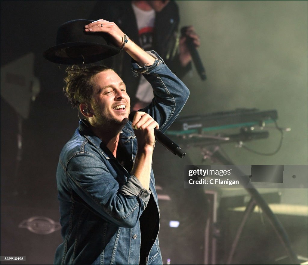OneRepublic And Fitz And The Tantrums Perform At Shoreline Amphitheatre