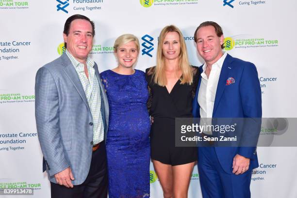 Andrew Appel, Anne Appel, Marie Bernstein and Seth Bernstein attend 13th Annual Prostate Cancer Foundation's Gala in the Hamptons with a Special...