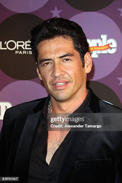 Gabriel Porras arrives at People En Espanol Celebrates The 2008 Stars of the Year Issue event at Grass Lounge on December 10, 2008 in Miami.